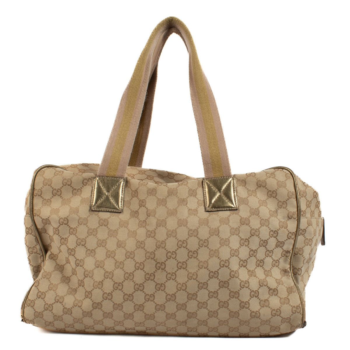 Shop safe online at Labellov in Antwerp, Brussels and Knokke this 100% authentic second hand Gucci Monogram Tote Bag