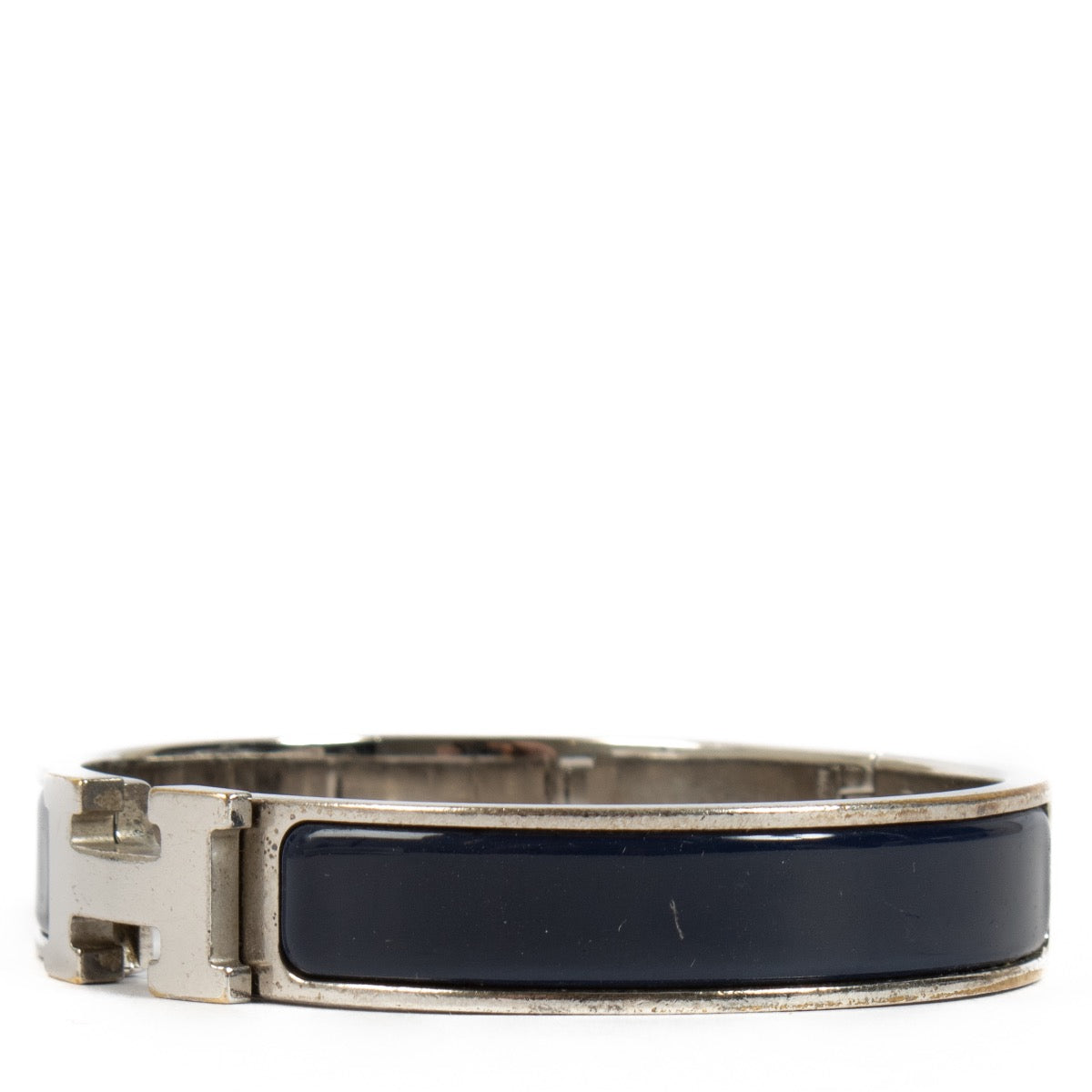 Authentic second hand Hermès Ultramarine Clic H Bracelet on Labellov.com