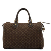 Authentic second hand Louis Vuitton Monogram Mini Lin Speedy 30 on Labellov.com