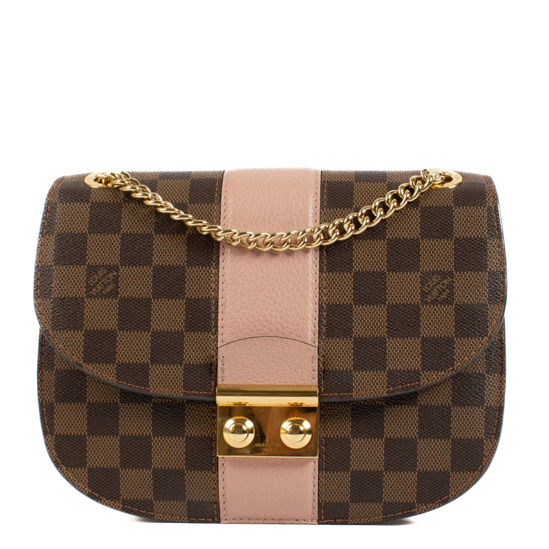 Louis Vuitton Damier Ebene/Magnolia Wight Bag aan de beste prijs bij Labellov tweedehands luxe in Antwerpen en Knokke