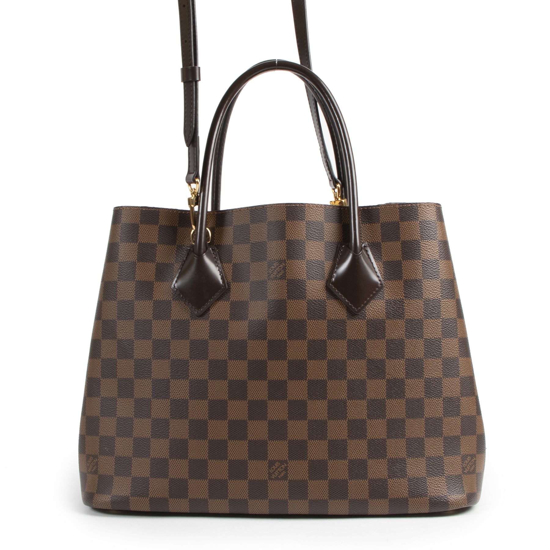 Louis Vuitton Kensington Damier Ebene Tote Bag