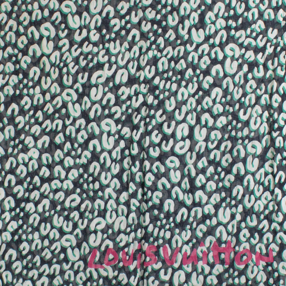 shop 100% authentic second hand Louis Vuitton Stephen Sprouse Leopard Print Scarf on Labellov.com