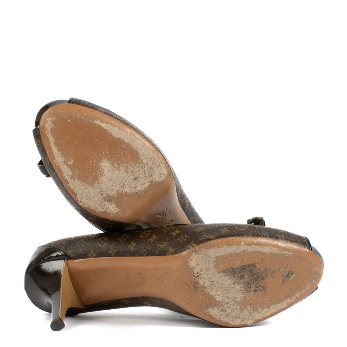Louis Vuitton Monogram Canvas Malibu Pumps - Maat 39.5