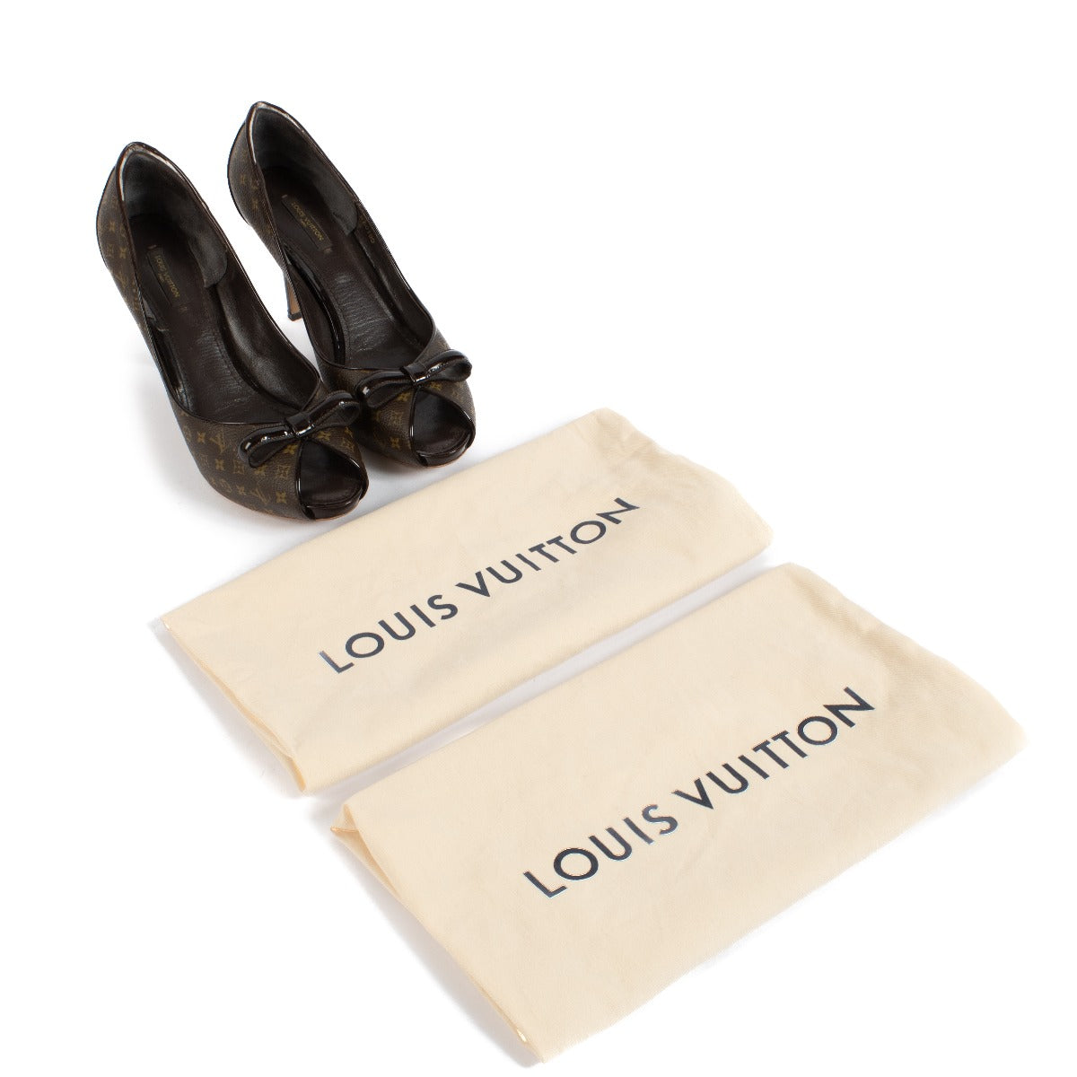 Louis Vuitton Monogram Canvas Malibu Pumps