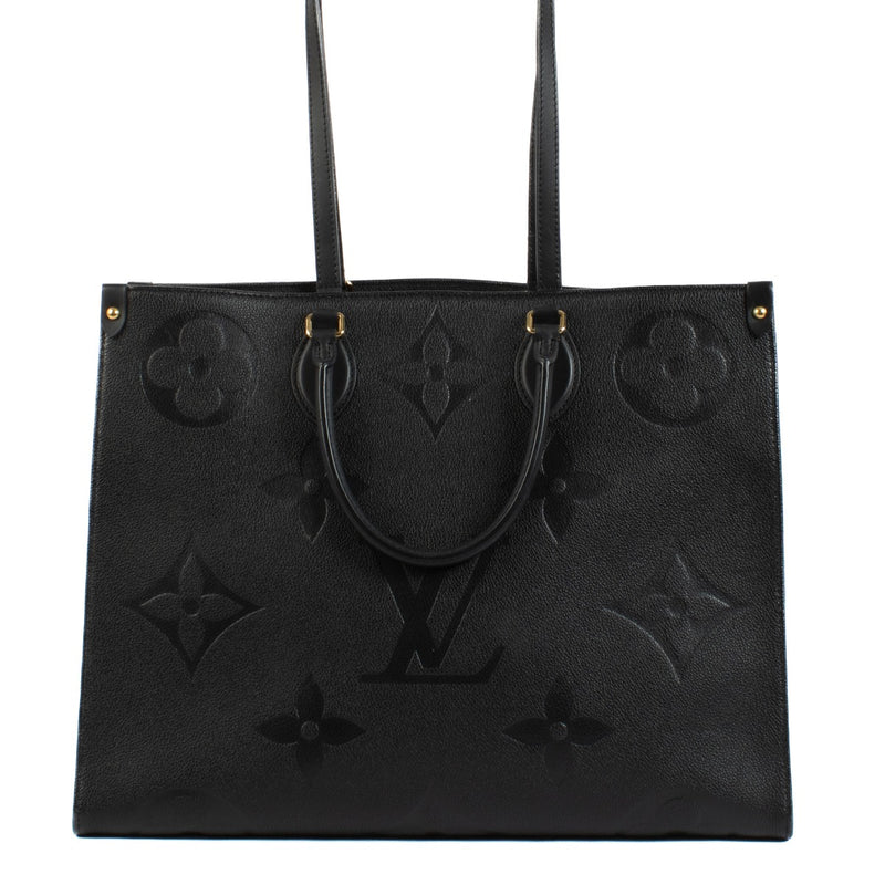 Louis Vuitton Black Monogram Empreinte Onthego GM