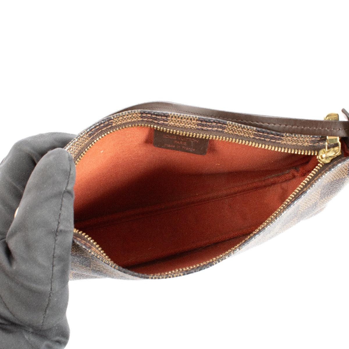 Authentic second hand Louis Vuitton Damier Ebene Pochette Bag on Labellov.com