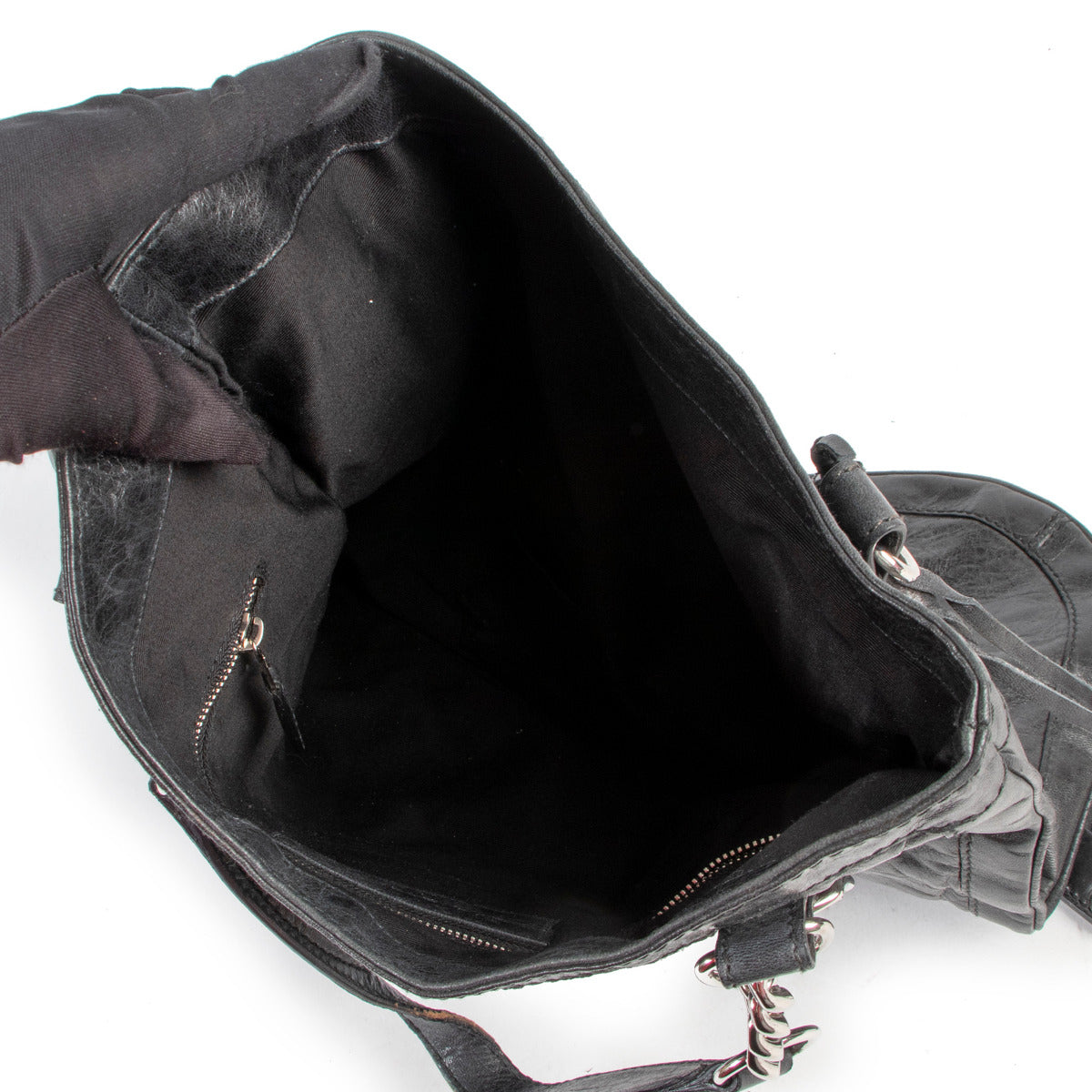 Balenciaga Black Chain Link Shoulder Bag