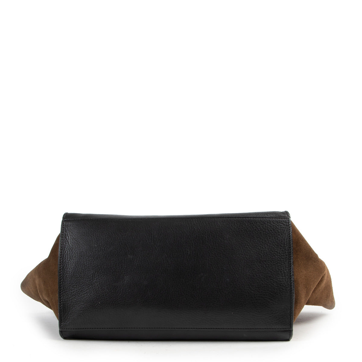 Celine Bi-color Medium Trapeze Handbag