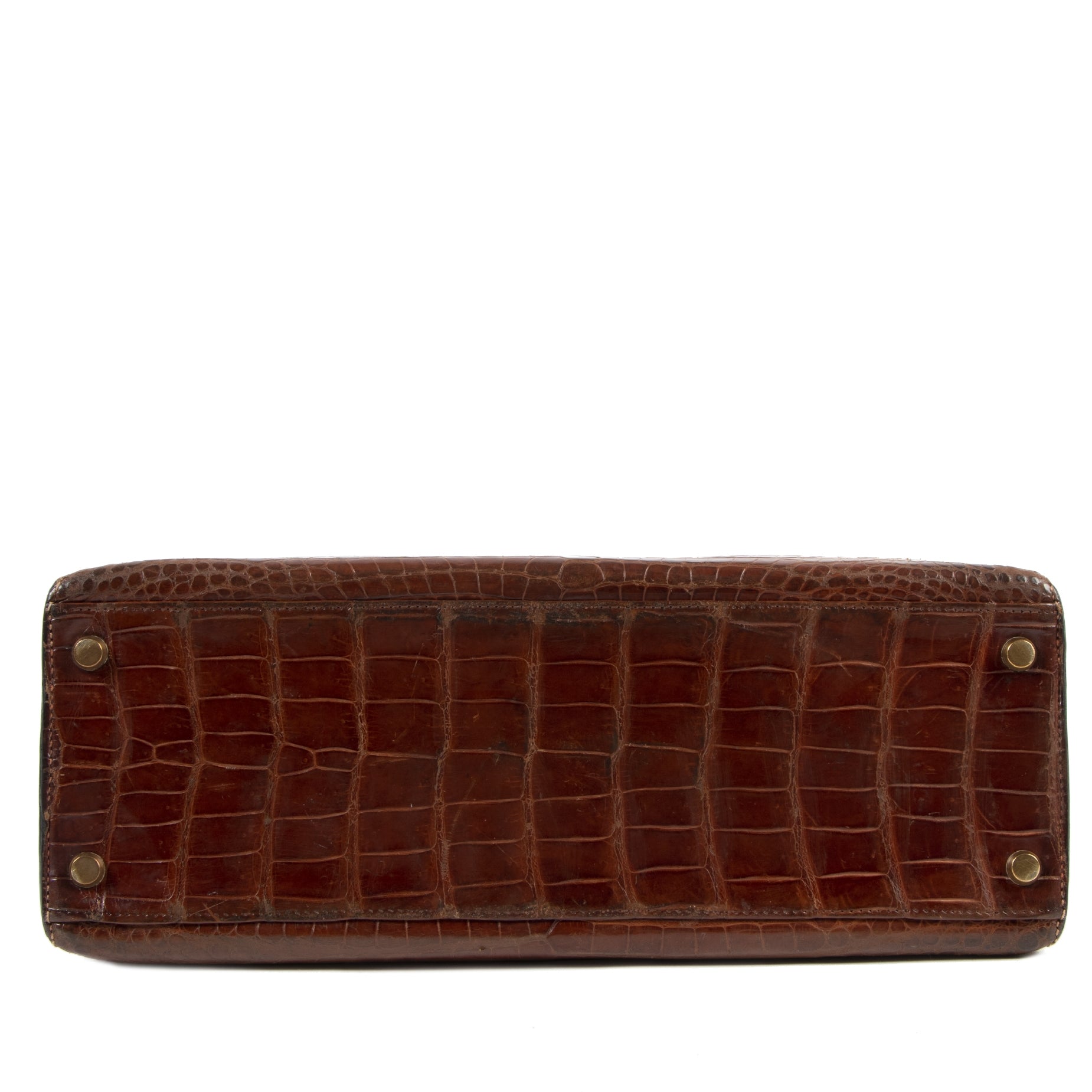 Hermès Kelly 32 Miel Crocodile GHW