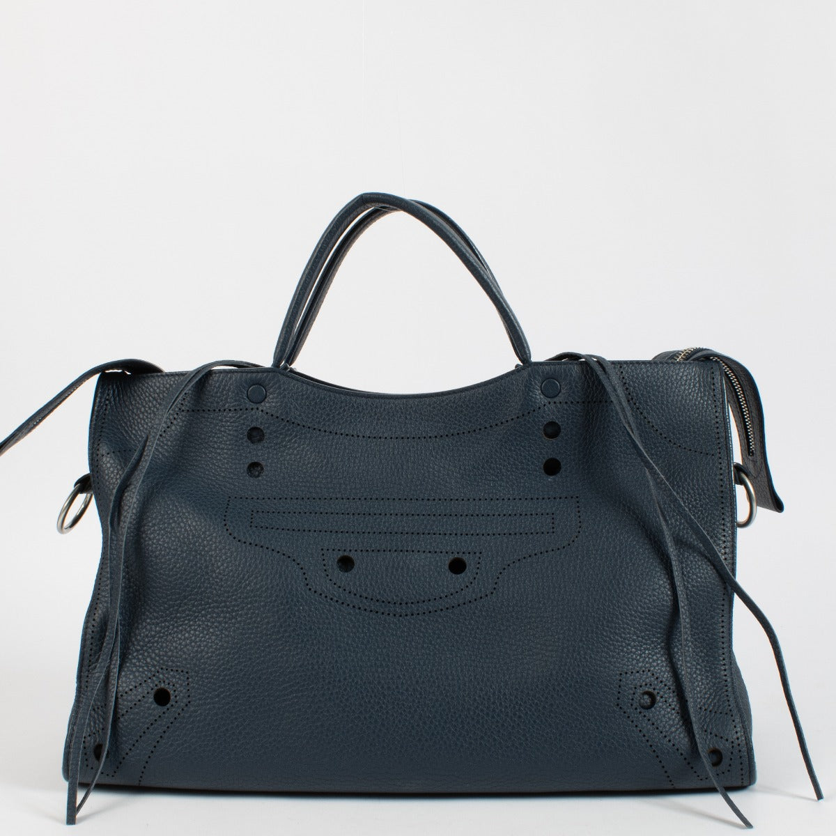 shop 100% authentic second hand Balenciaga Blue City Blackout Bag on Labellov.com