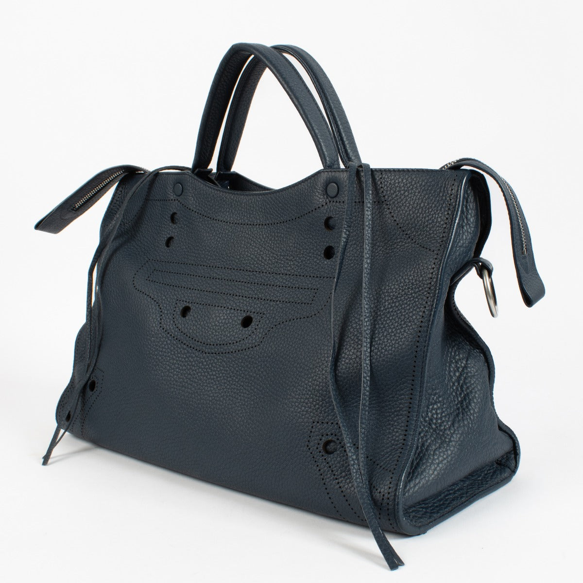 shop 100% authentic second hand Balenciaga Blue City Blackout Bag on Labellov.com
