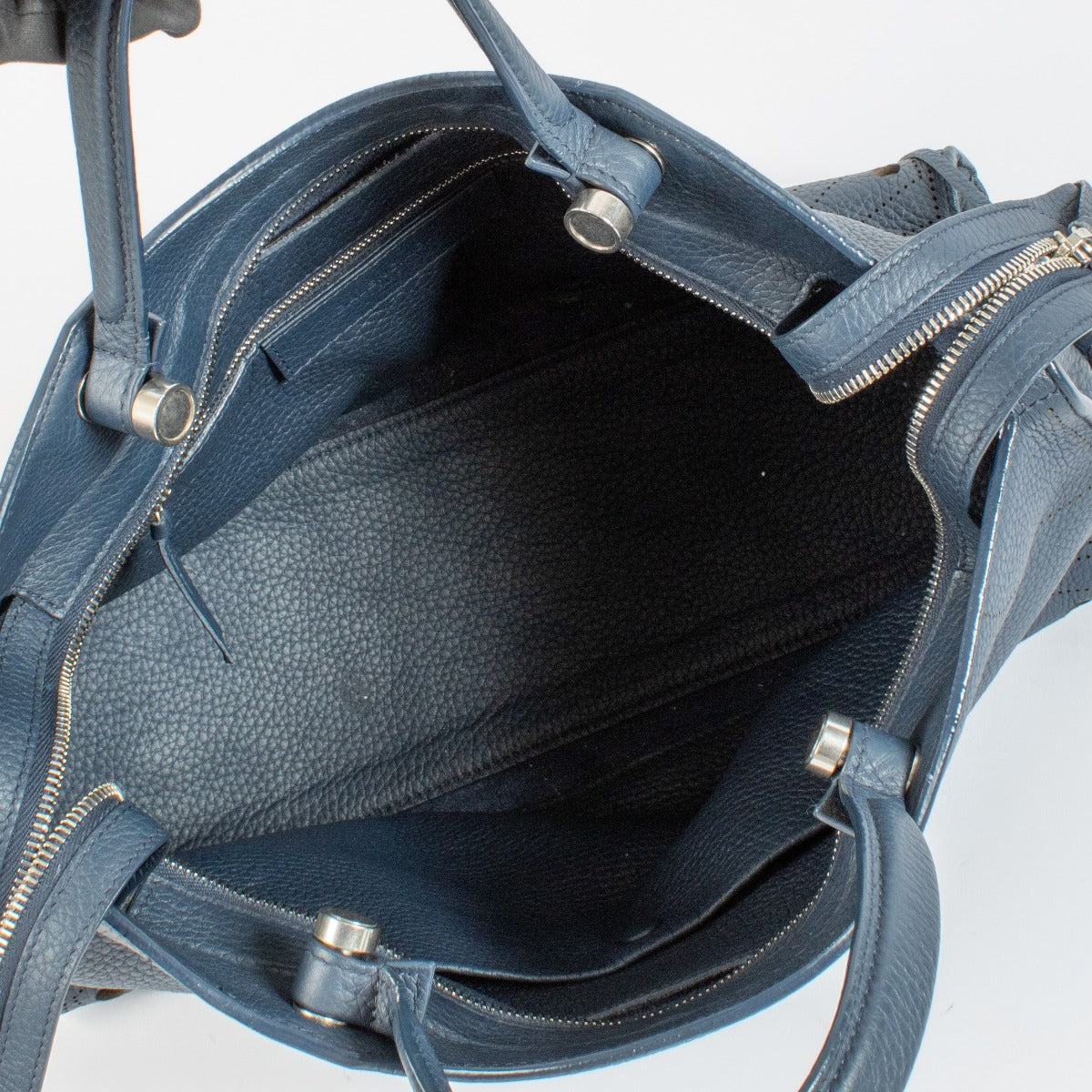 shop 100% authentic second hand Balenciaga Blue City Blackout Bag on Labellov.com