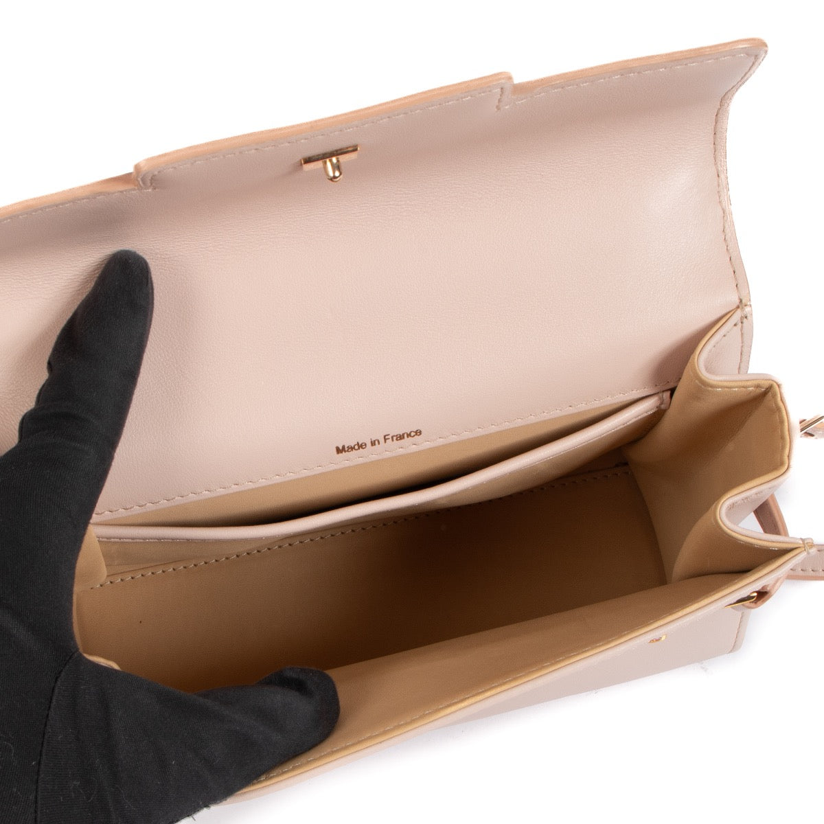 shop 100% authentic second hand Delvaux Tempête Mini Nude Supple Calf on Labellov.com