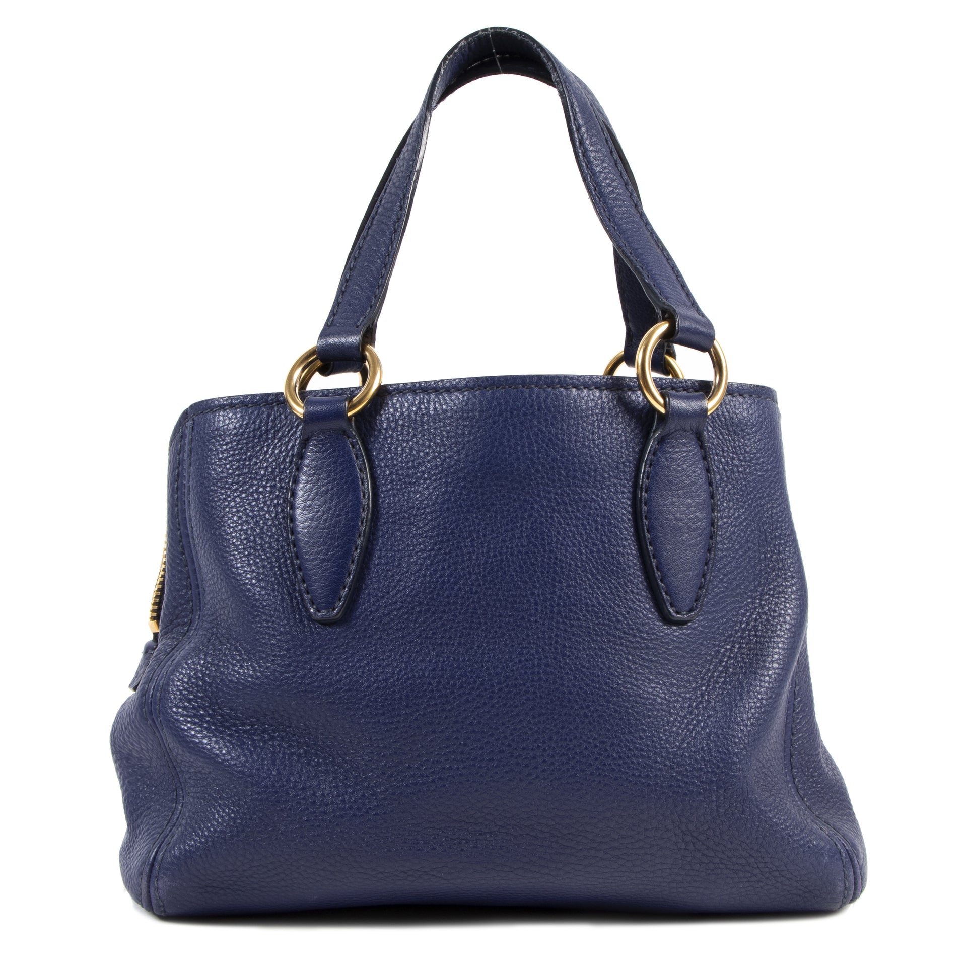 Miu Miu Cobalt Blue Covertible Shoulder Bag