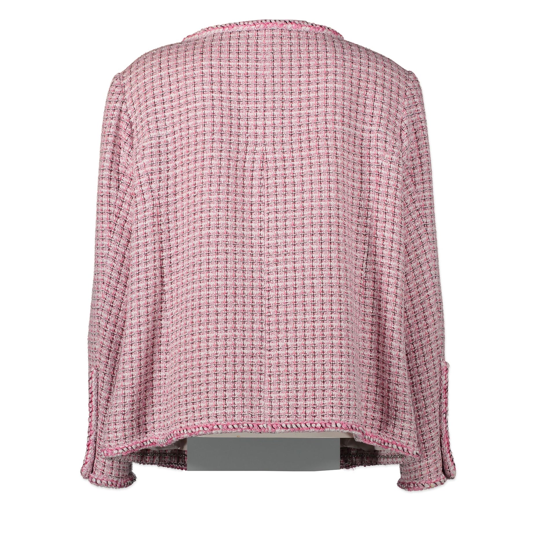 Chanel Checked Tweed Jacket - Size 44