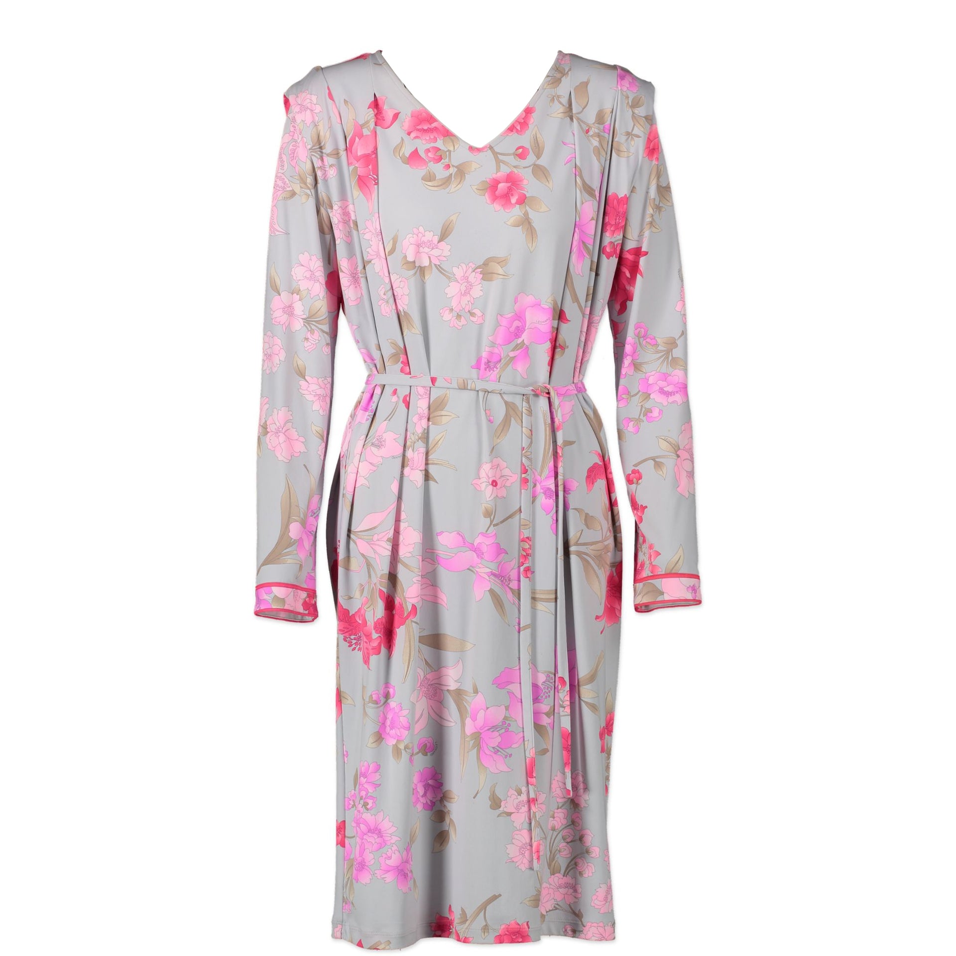 Leonard Fuchsia Floral Dress - Size 44