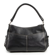 Authentieke Tweedehands Prada Black Shoulder Bag juiste prijs veilig online shoppen luxe merken webshop winkelen Antwerpen België mode fashion