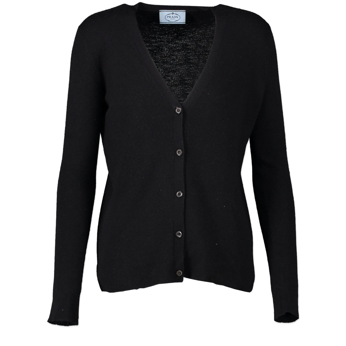 Buy these Prada Black Cardigan- IT 44 for a reasonable price at Labellov online or in store. Koop deze Prada Black Cardigan- IT 44voor een redelijke prijs bij Labellov online of in de winkel.