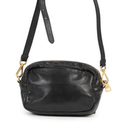Authentieke Tweedehands Prada Black Bow Detail Crossbody Bag juiste prijs veilig online shoppen luxe merken webshop winkelen Antwerpen België mode fashion