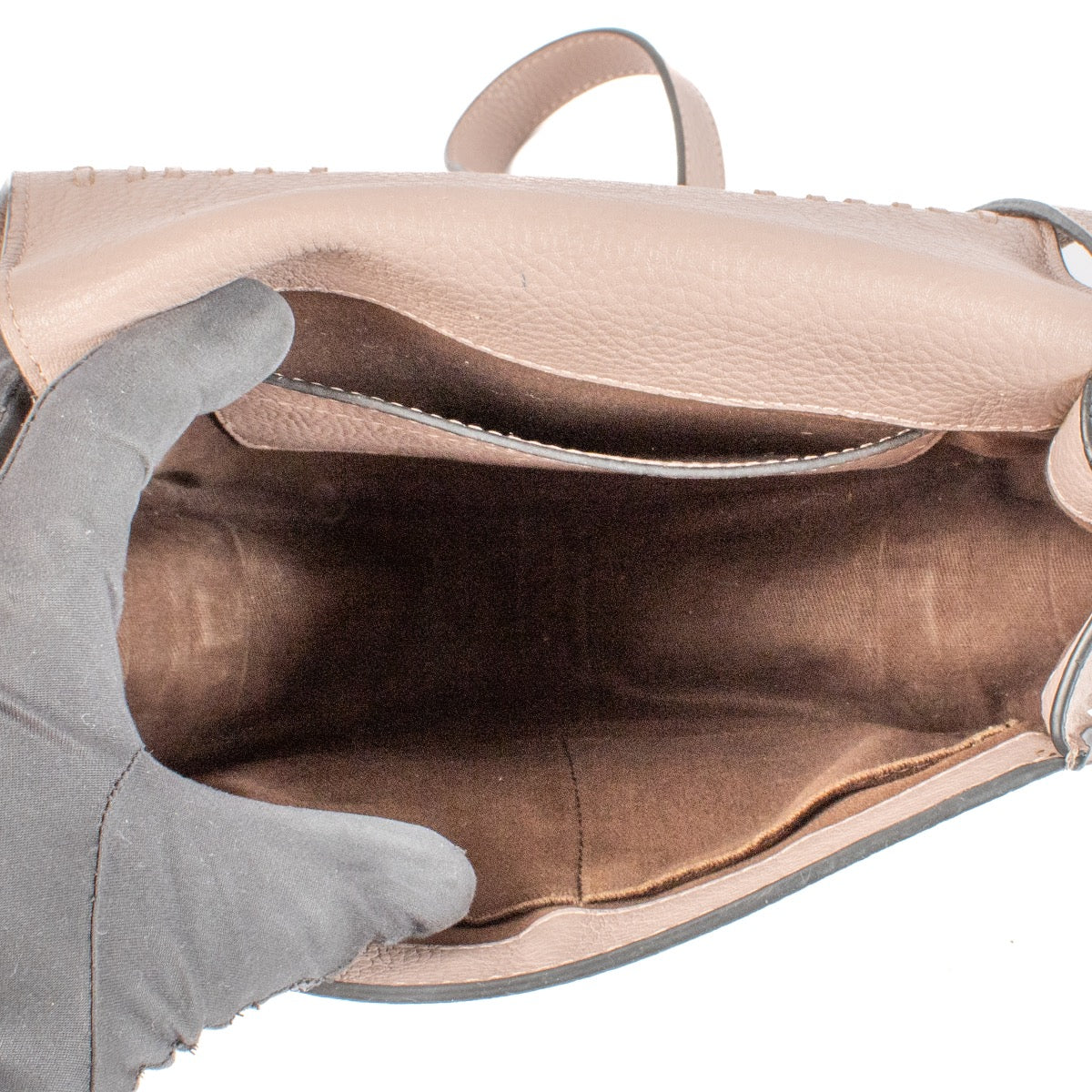 shop 100% authentic second hand Chloé Purple Leather Marcie Small Crossbody Bag on Labellov.com