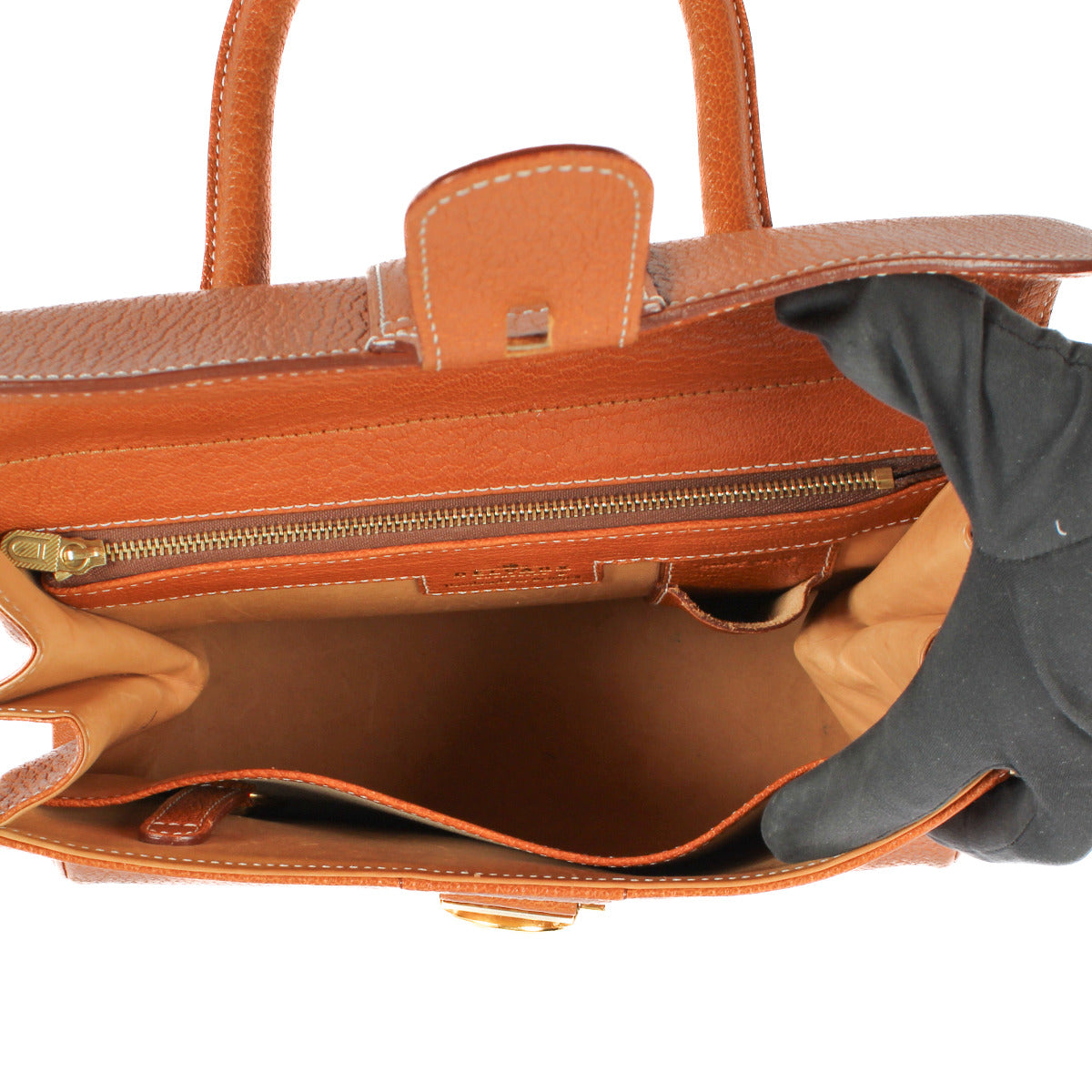 Delvaux Cognac Criket Brillant MM + Strap