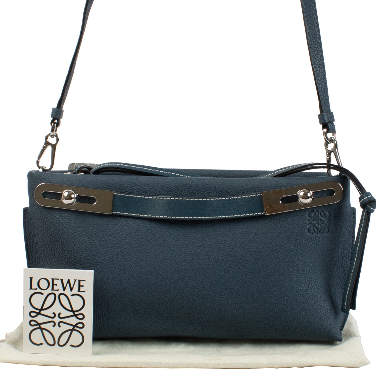 shop 100% authentic second hand Loewe Small Missy Indigo Crossbody Bag on Labellov.com