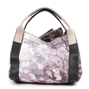 Valentino Floral Printed Tessuto Medium Nylon Tote