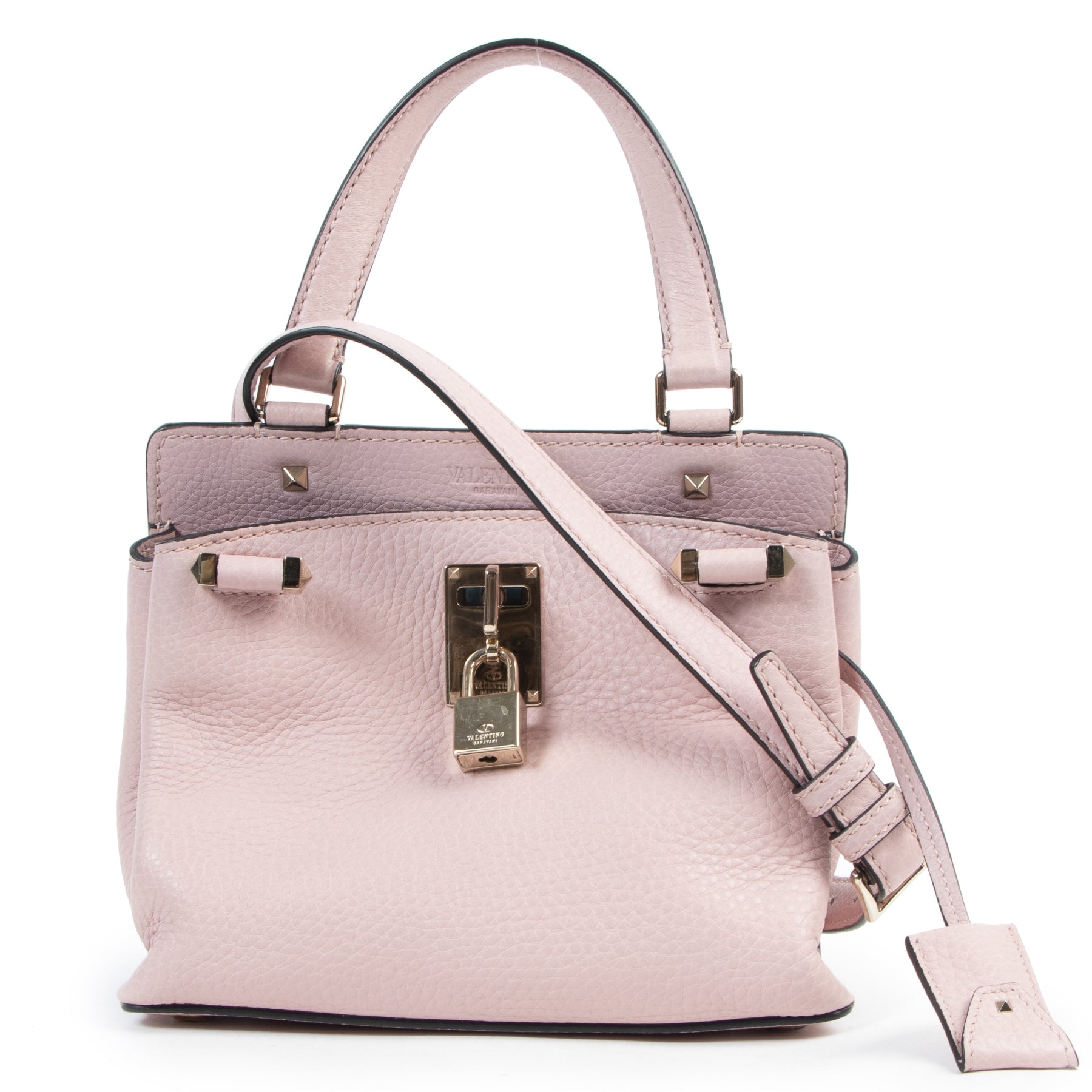 Valentino Autumn/Winter 2017 Pink Joylock Small Bag
