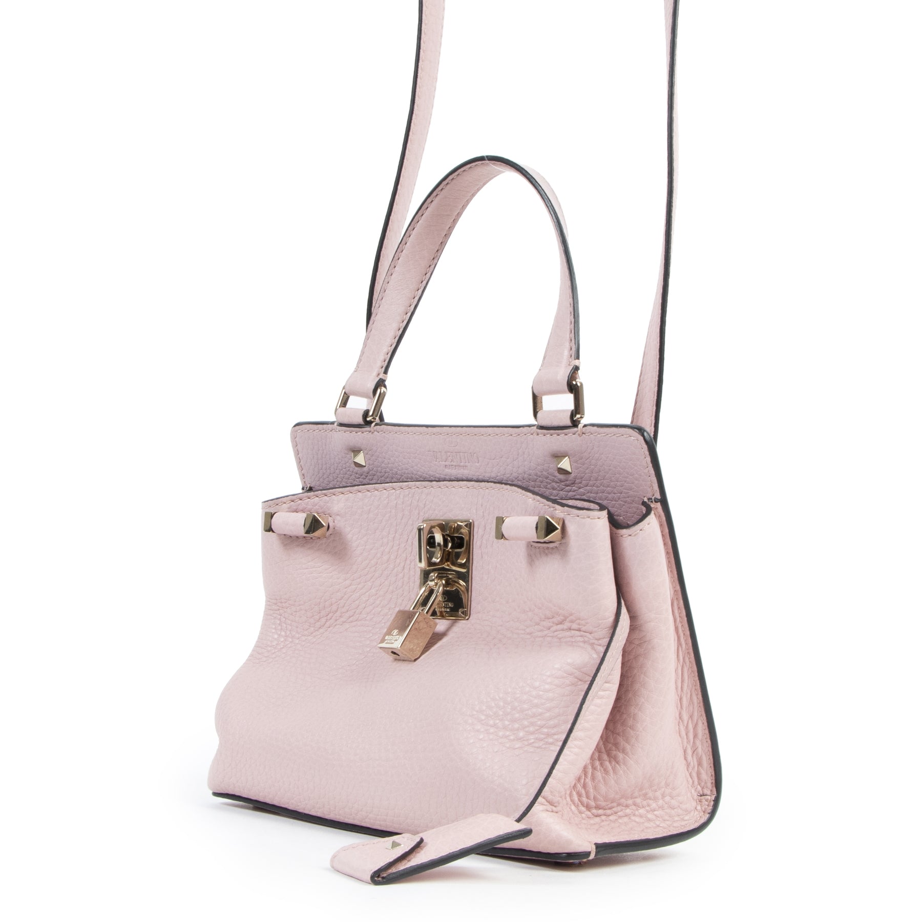 Valentino Autumn/Winter 2017 Pink Joylock Small Bag