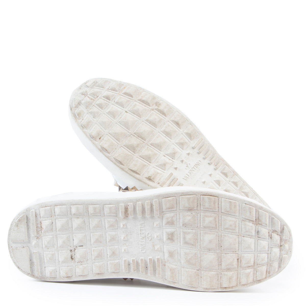 Valentino Garavani Witte Rockstud Untitled Sneakers - maat 37