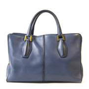 Tods Dark Blue D-Styling Medium Bag