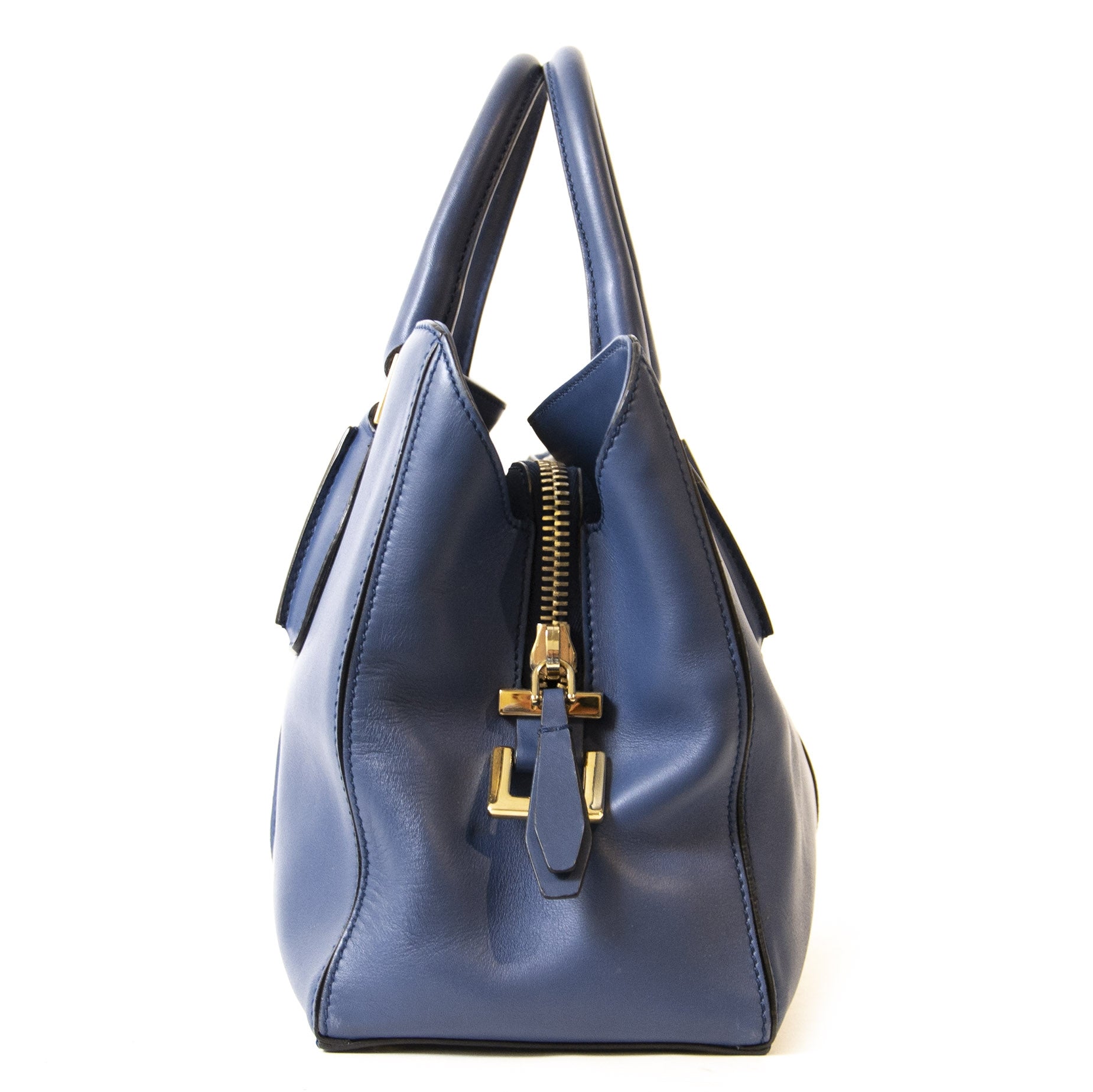 Tods Dark Blue D-Styling Medium Bag
