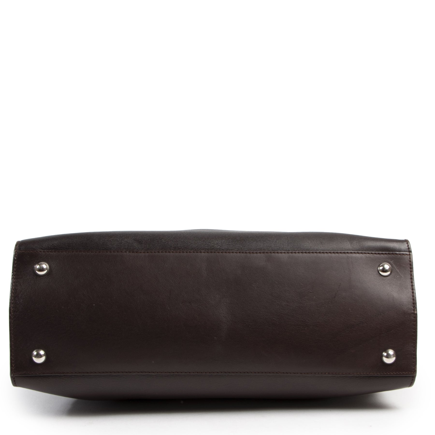 Salvatore Ferragamo Brown Top Handle Bag for the best price