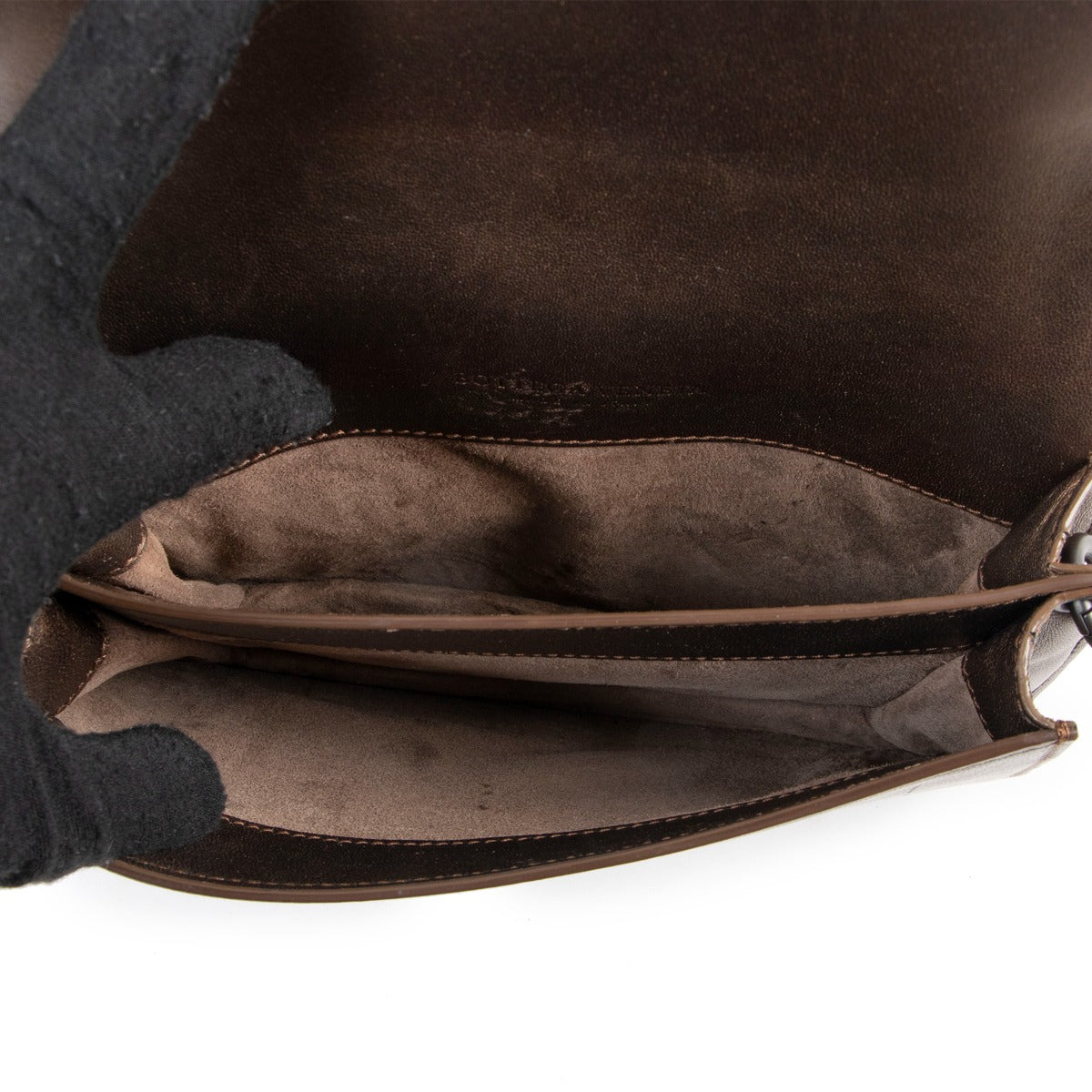 Buy online an authentic second hand Bottega Veneta Montebello Metallic Bronze Intrecciato Mini Crossbody Bag in very good condition at Labellov in Antwerp.