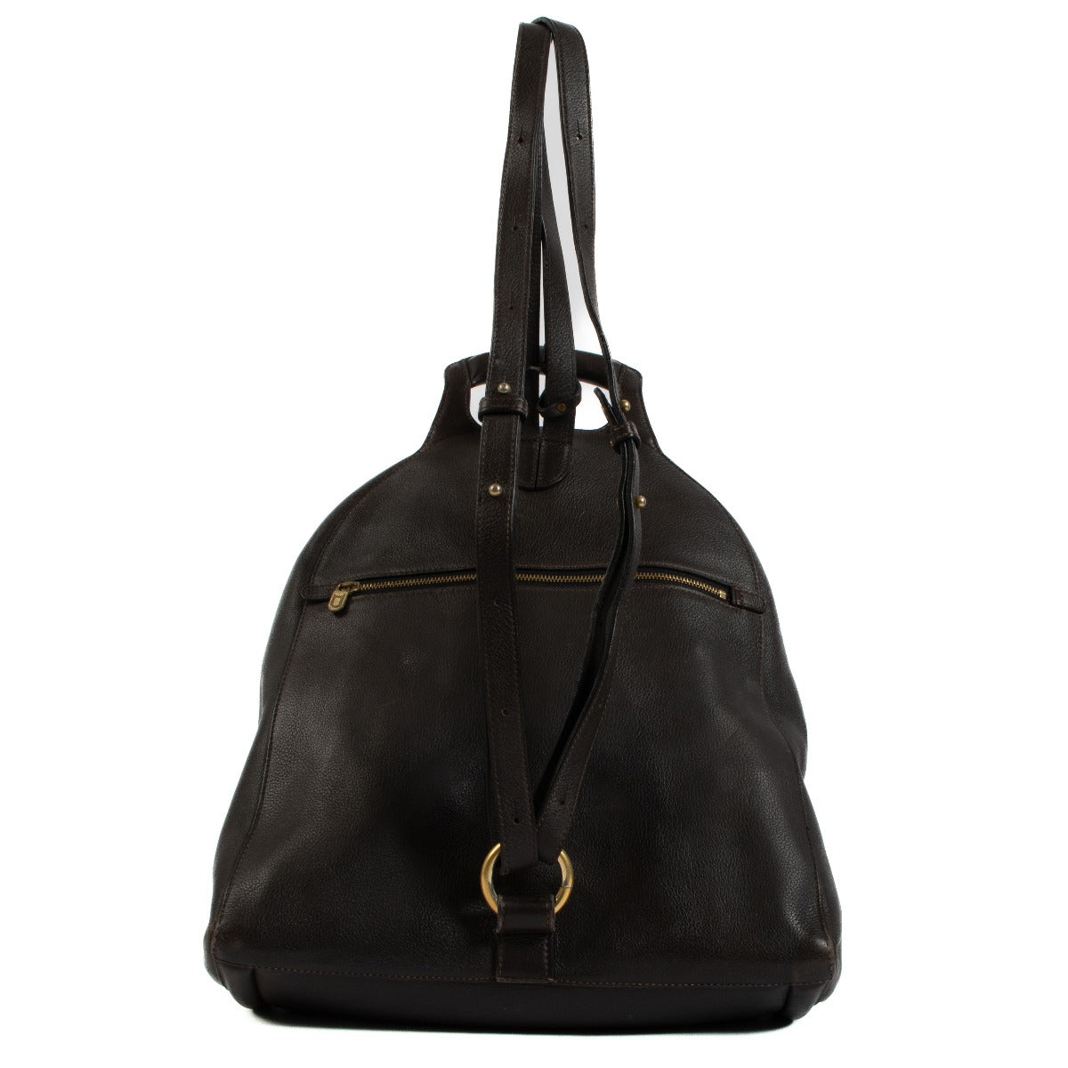 Shop 100% authentic second-hand Delvaux Brown Backpack on Labellov.com