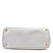Authentieke Tweedehands Prada White Saffiano Tote Bag juiste prijs veilig online shoppen luxe merken webshop winkelen Antwerpen België mode fashion