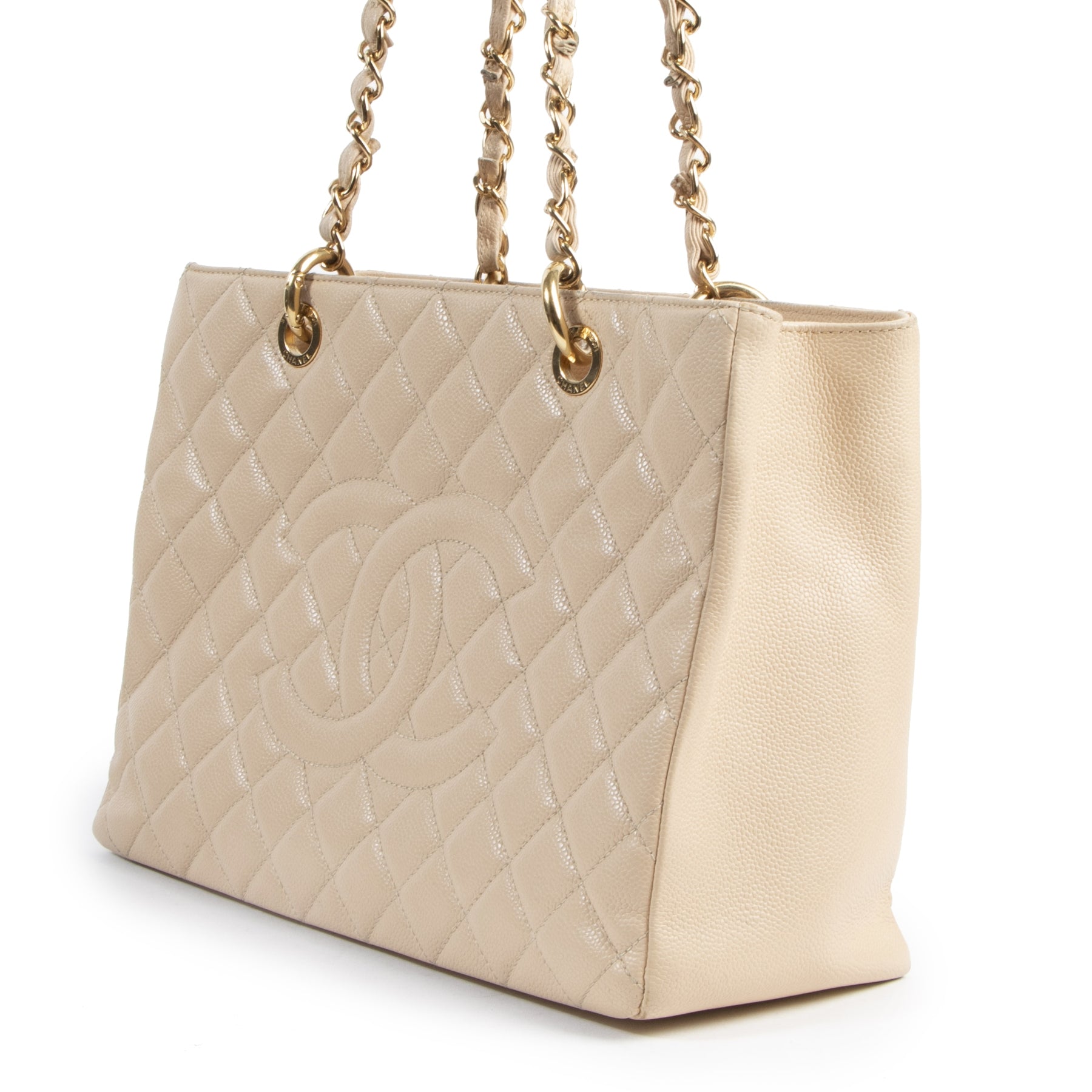 Chanel GST Caviar Leather Tote pour le meilleur prix chez Labellov à Anvers