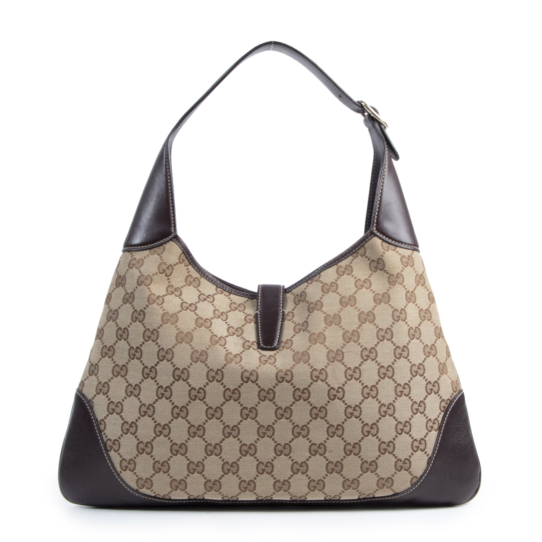 Gucci Jackie Original GG Canvas Shoulder Bag for sale online at Labellov
