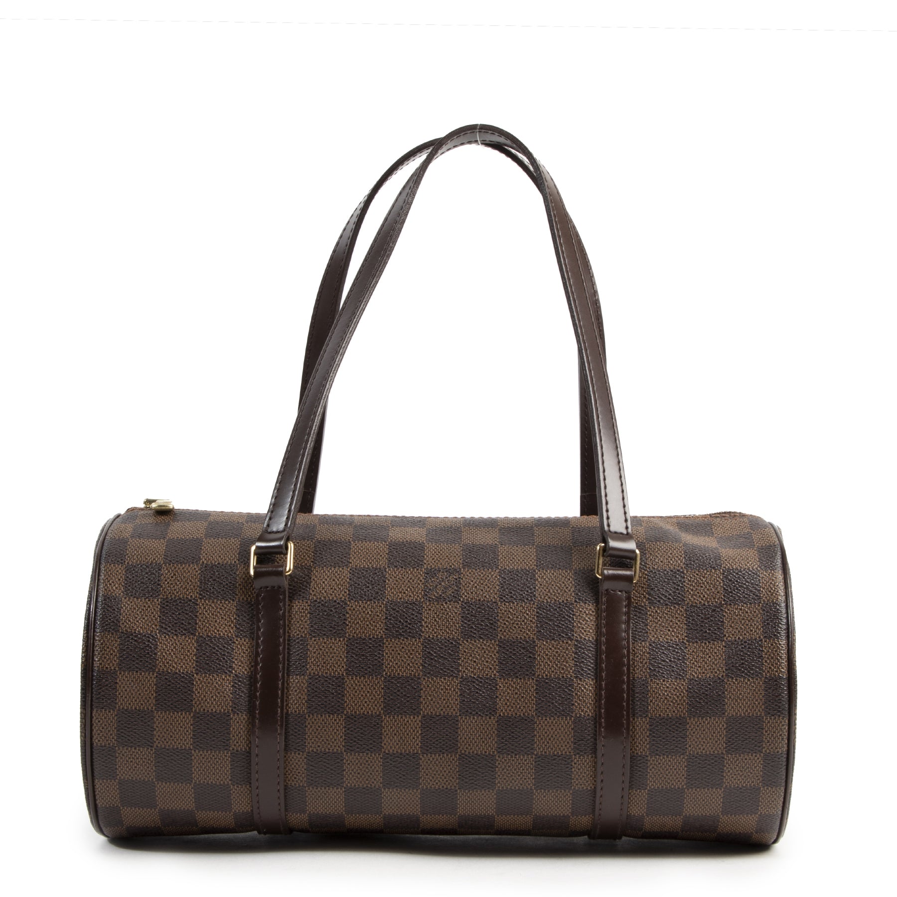 Authentieke Tweedehands Louis Vuitton Damier Ebene Papillon Bag juiste prijs veilig online shoppen luxe merken webshop winkelen Antwerpen België mode fashion