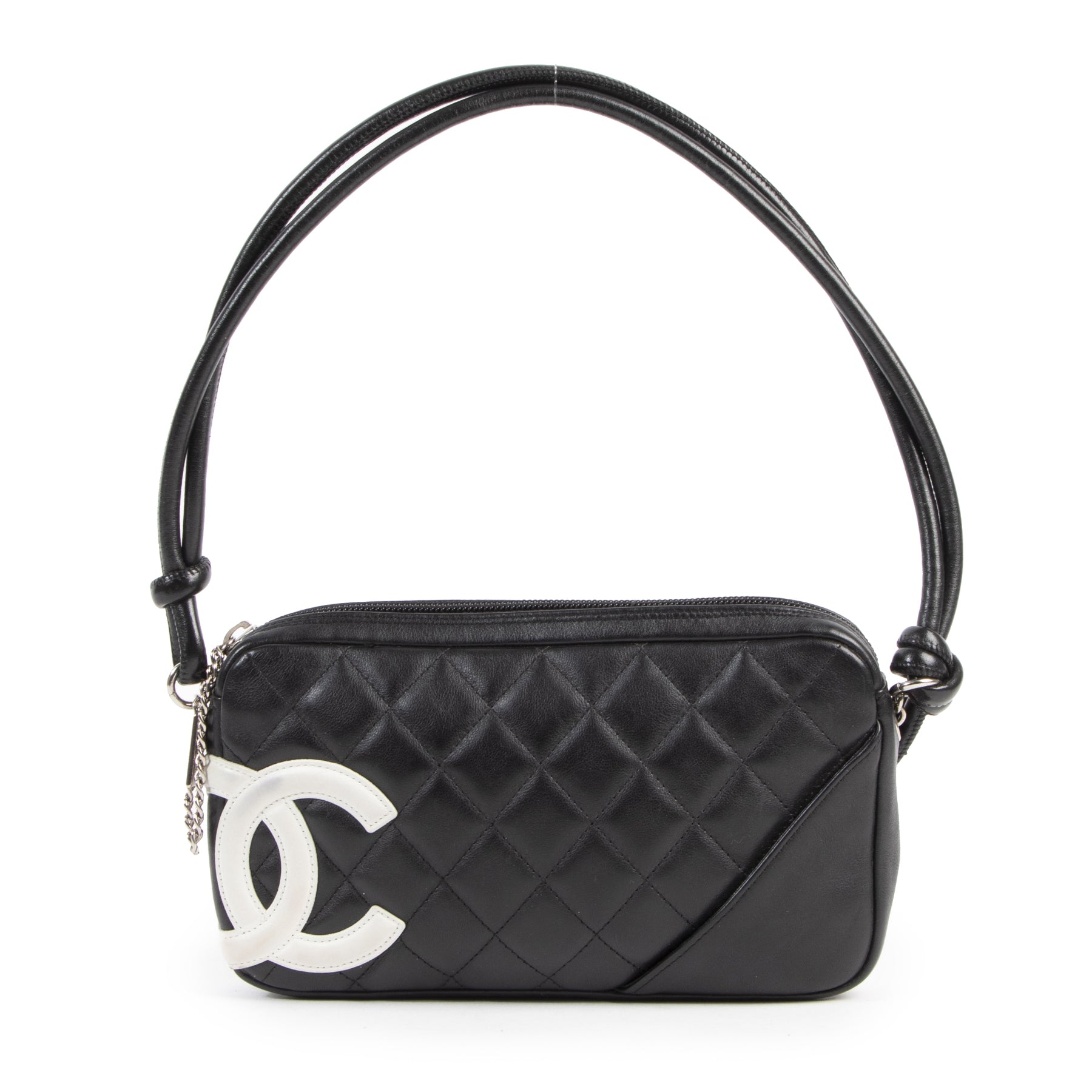 Are you looking for a vintage designer Chanel Black Cambon Pochette