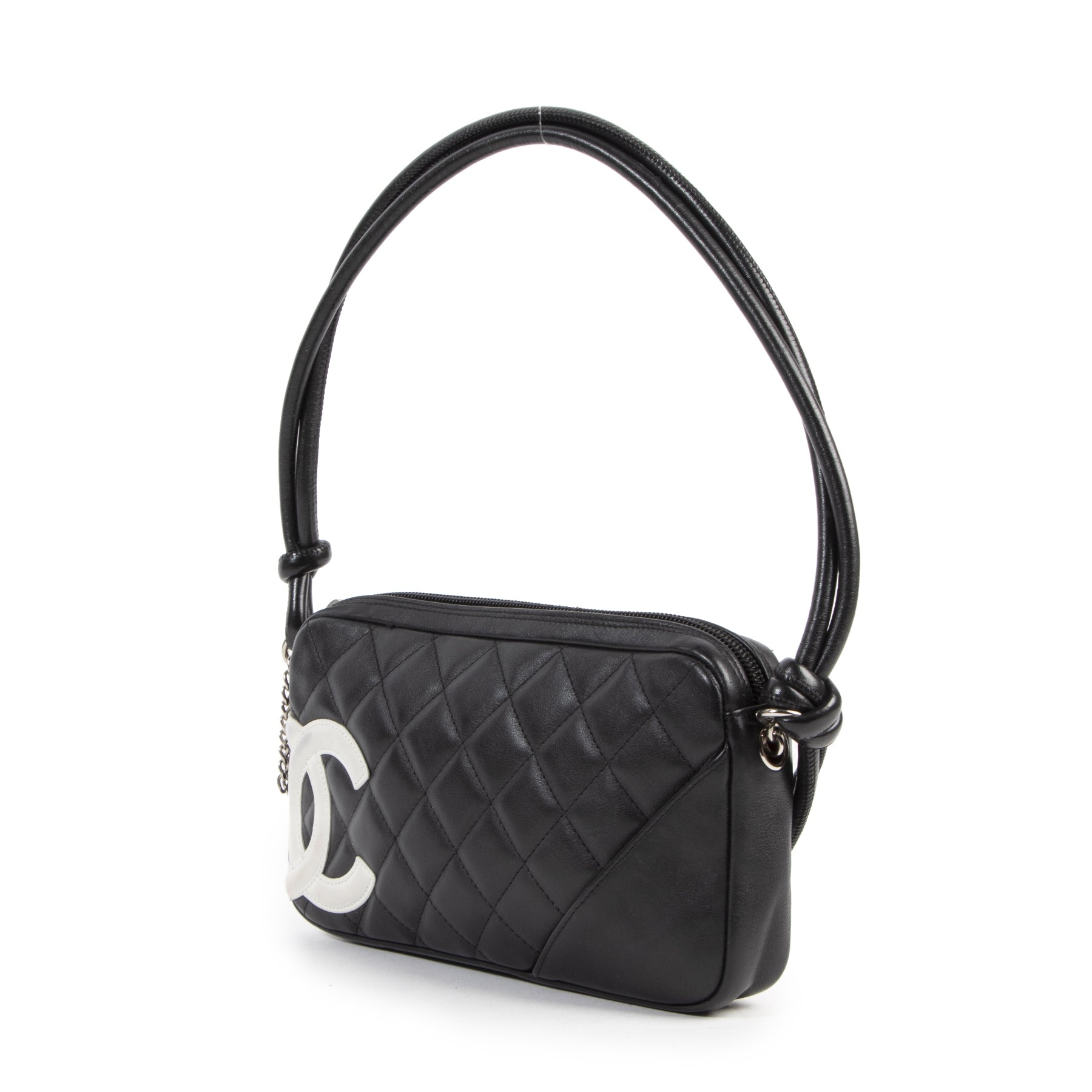 Buy and sell 100% authentic Chanel Black Cambon Pochette for the best price