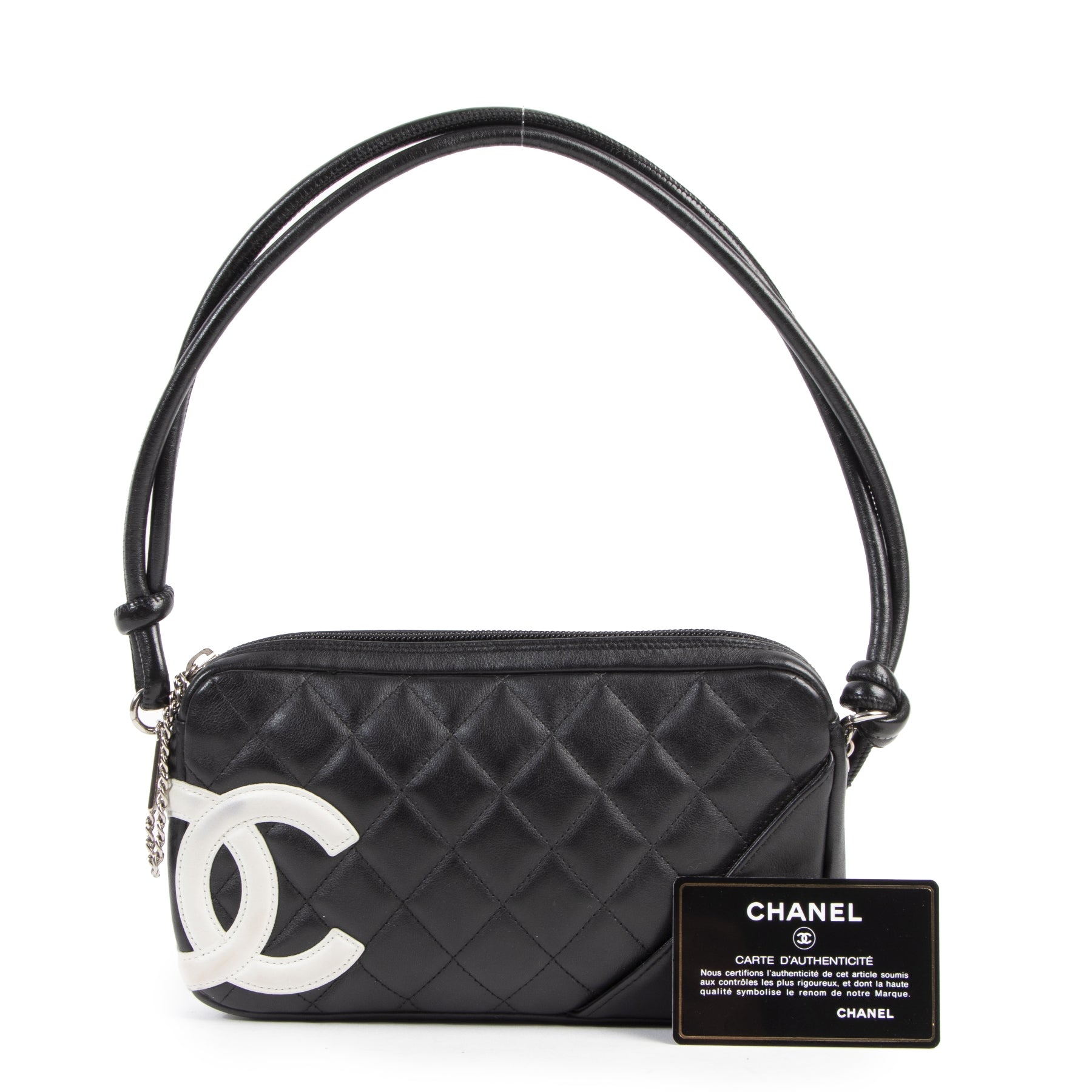 Chanel Black Cambon Pochette kopen en verkopen aan de beste prijs