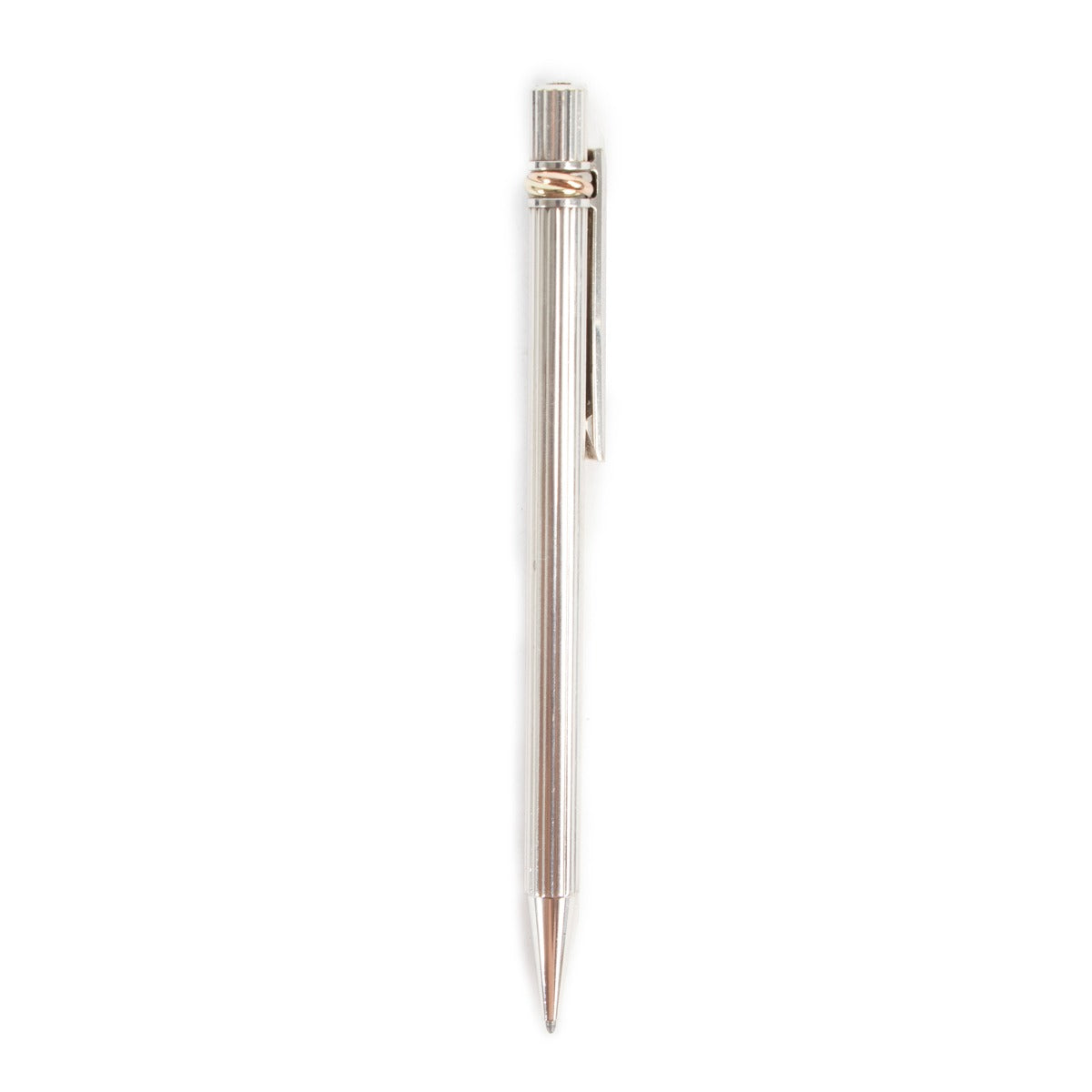 Must de Cartier Trinity Silver Ballpoint Pen