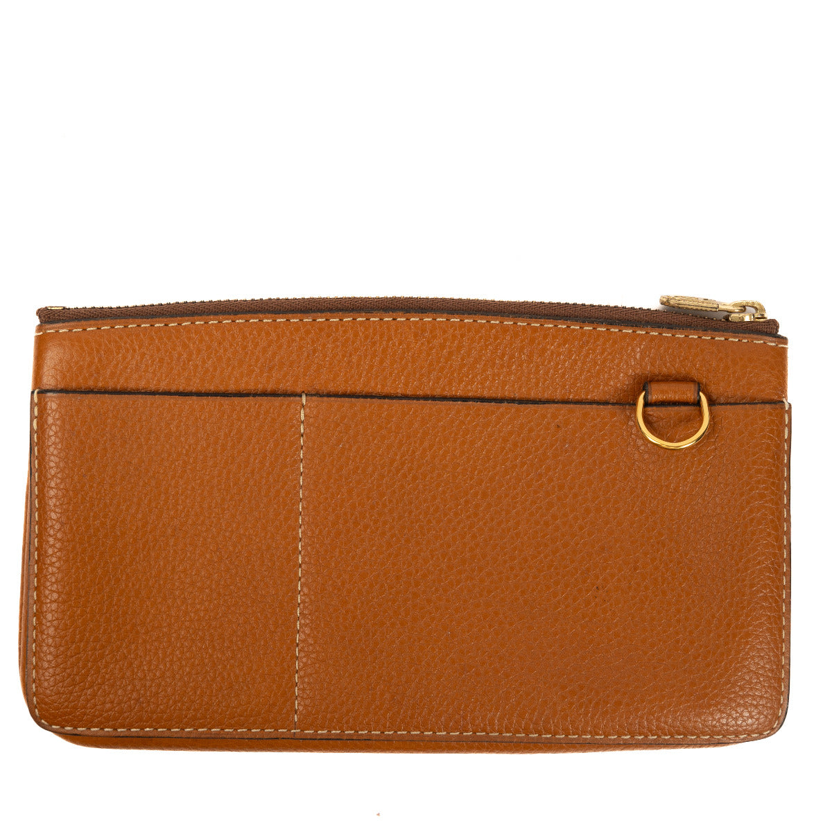 Delvaux Cognac Brown Wallet