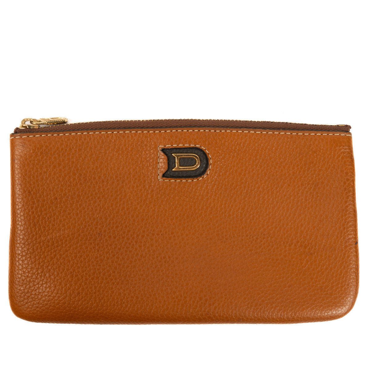 Delvaux Cognac Brown Wallet