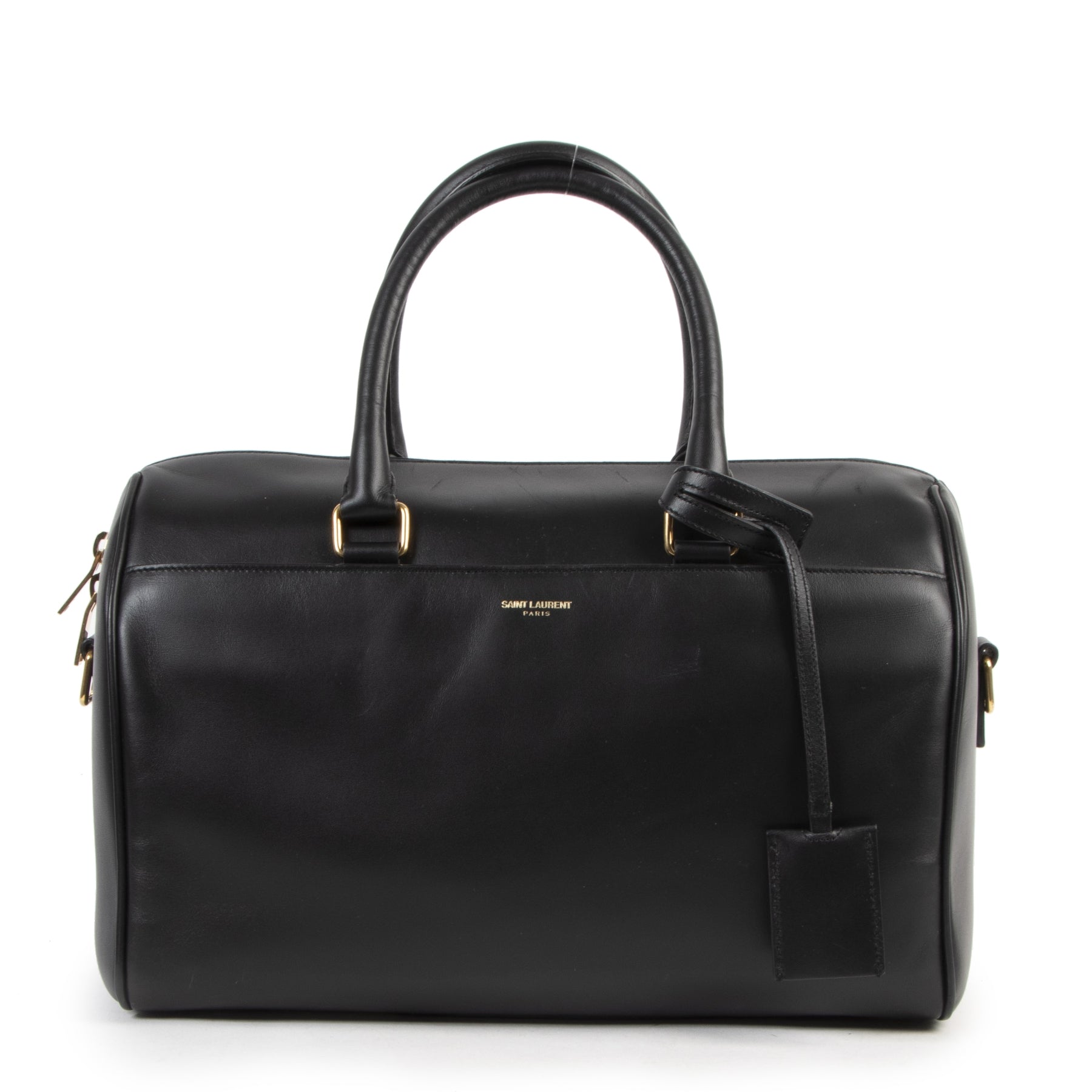 Authentic secondhand Yves Saint Laurent Bo Duffle Crossbody Bag designer bags fashion luxury vintage webshop
