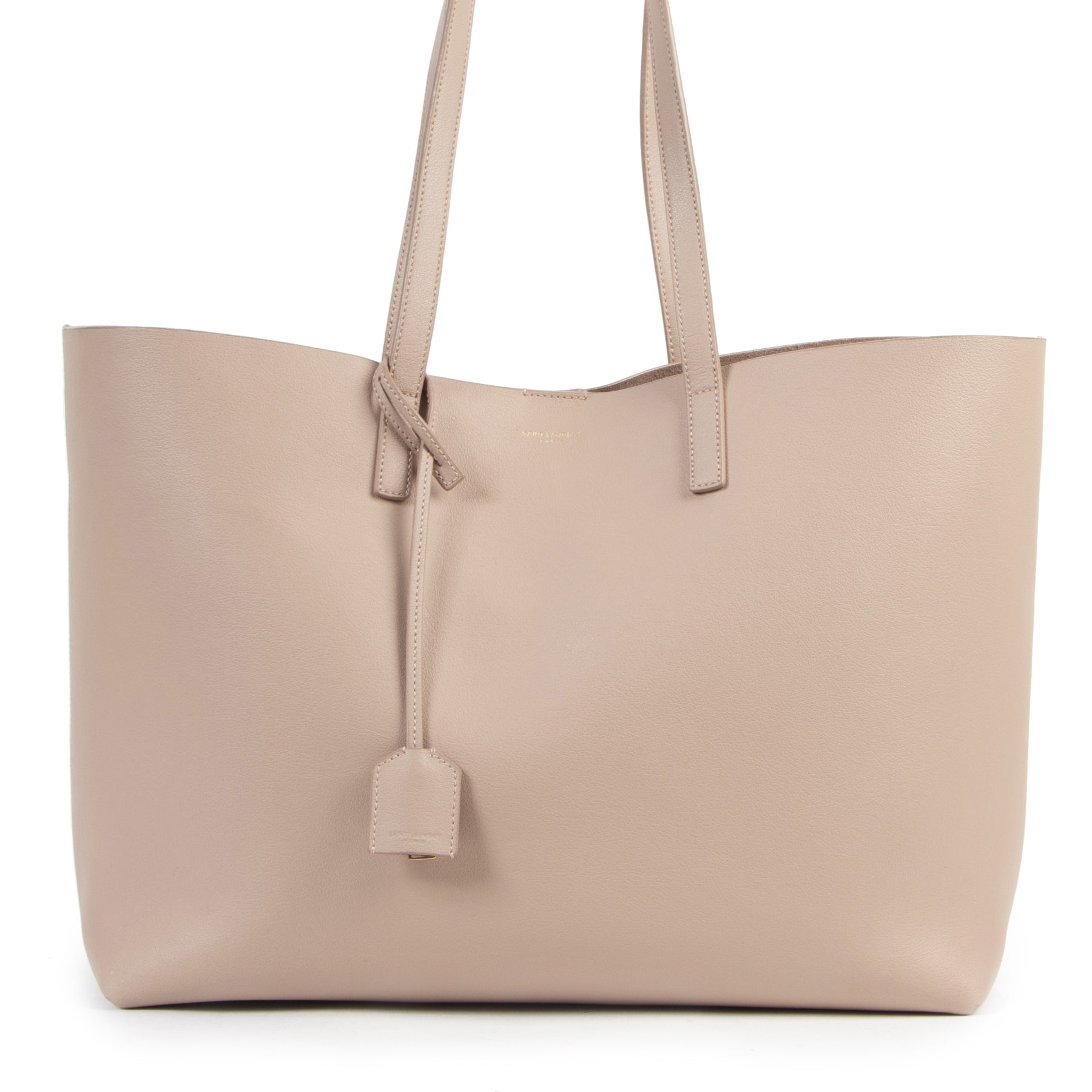 Authentieke Tweedehands Saint Laurent Pink Tote Shopping Bag juiste prijs veilig online shoppen luxe merken webshop winkelen Antwerpen België mode fashion