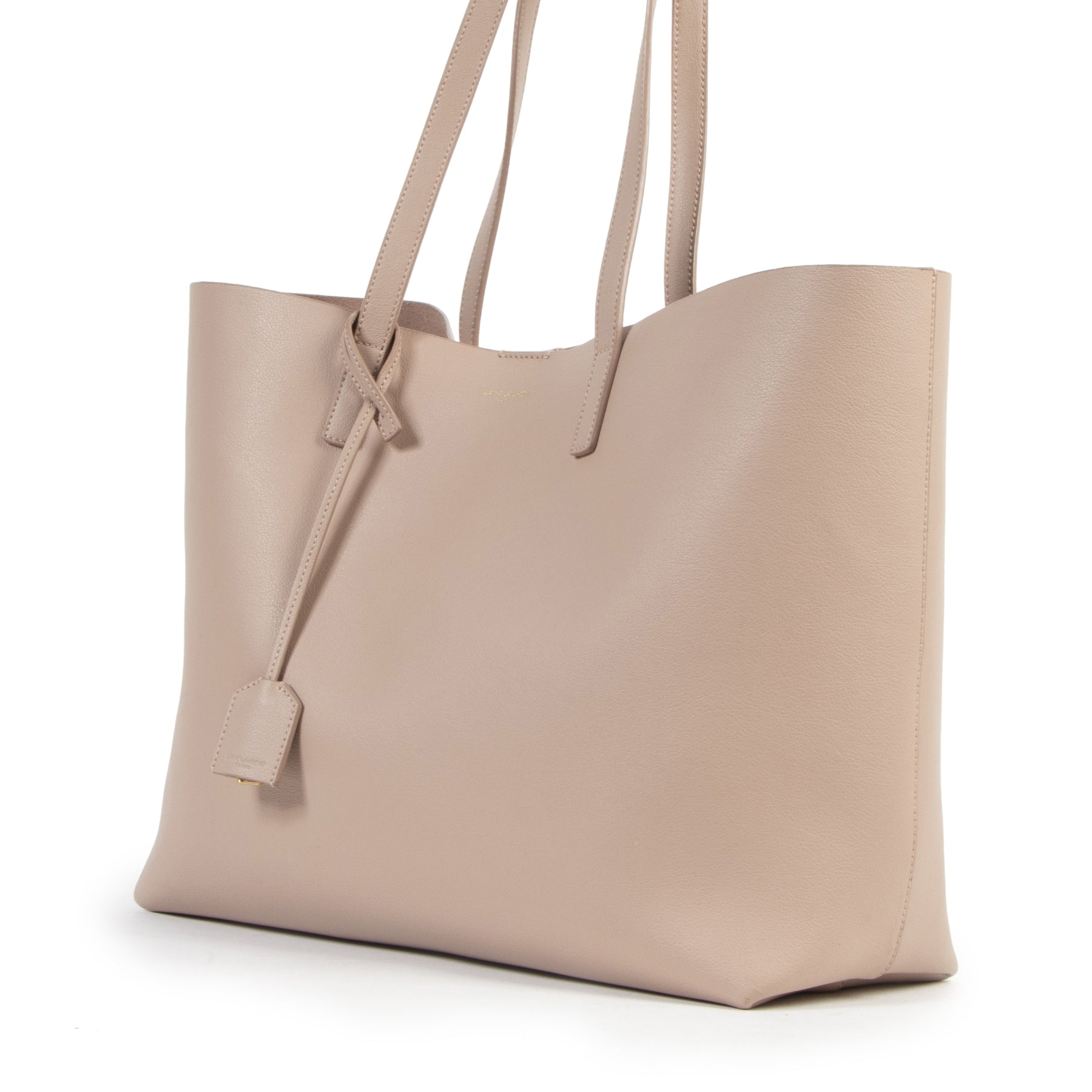 Authentieke Tweedehands Saint Laurent Pink Tote Shopping Bag juiste prijs veilig online shoppen luxe merken webshop winkelen Antwerpen België mode fashion