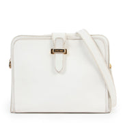 Celine White Leather Shoulder bag in original condition on safe site for 2nd hand designer bags