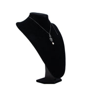 Chanel 15S Resin Pearl CC Shield Drop Necklace